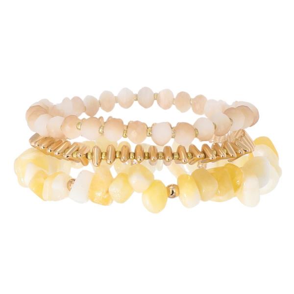 BEADED BRACELET SET