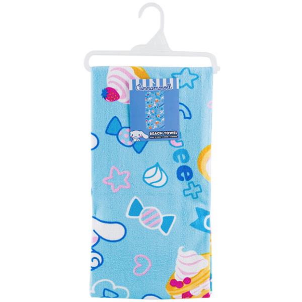 HELLO KITTY AND FRIENDS CINNAMOROLL BEACH TOWEL