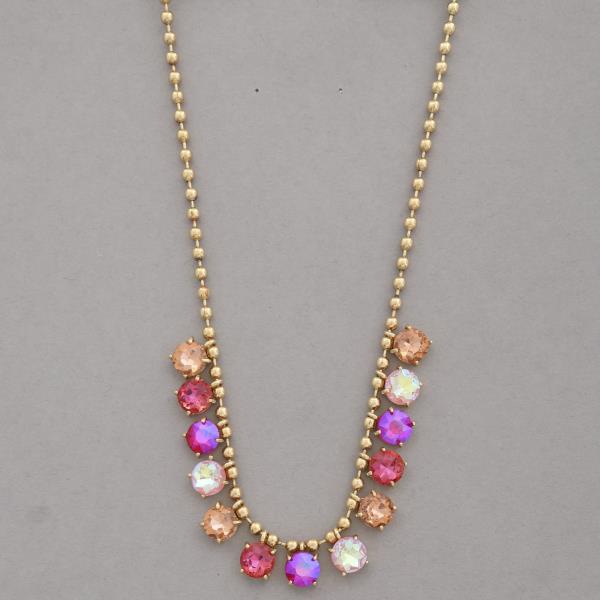 RHINESTONE NECKLACE