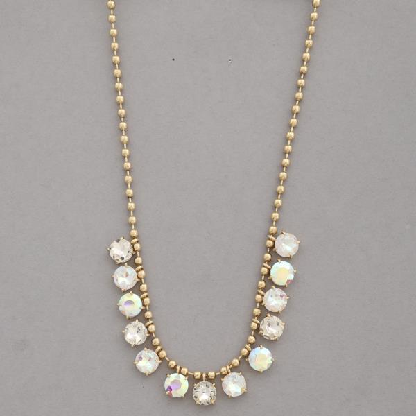 RHINESTONE NECKLACE