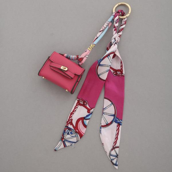MINI BAG RIBBON BAG CHARM