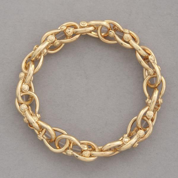 HORSEBIT LINK METAL BRACELET