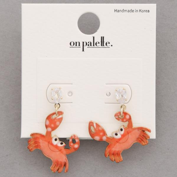 SEA LIFE DANGLE EARRING
