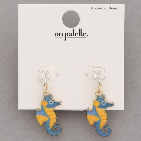 SEA LIFE DANGLE EARRING