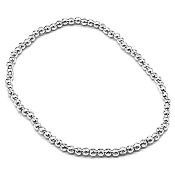 STAINLESS STEEL BALL STRETCH ANKLET