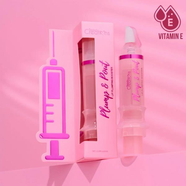 PLUMP & POUT LIP PLUMPING BOOSTERS GLOSS DISPLAY 48PCS SET