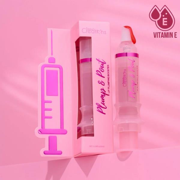 PLUMP & POUT LIP PLUMPING BOOSTERS GLOSS DISPLAY 48PCS SET