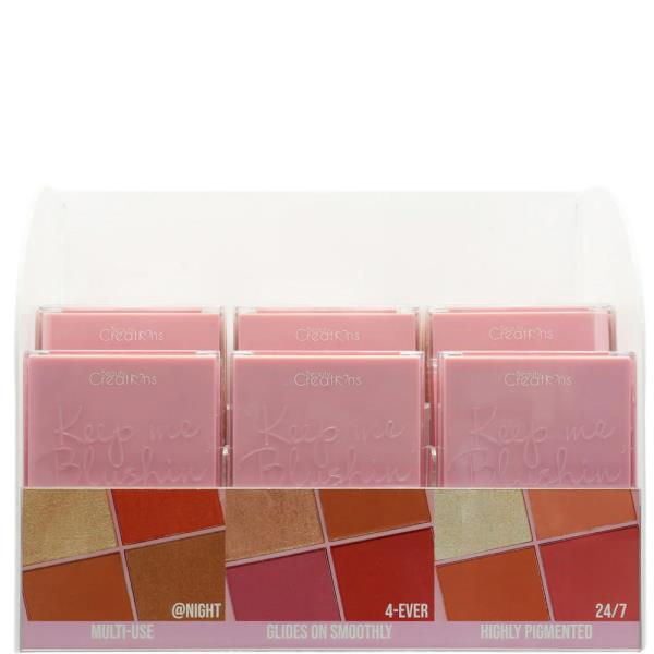 BEAUTY CREATIONS KEEP ME BLUSHING DISPLAY