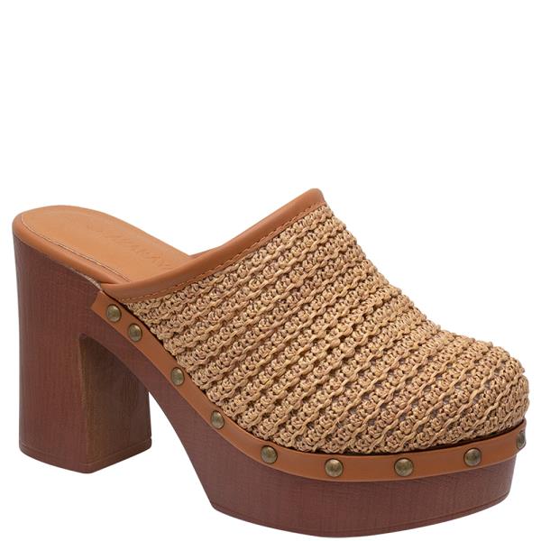 WOVEN STUD SLIDE HEEL 12 PAIRS