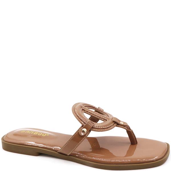 OVAL EMBLEM THONG SLIDE 18 PAIRS