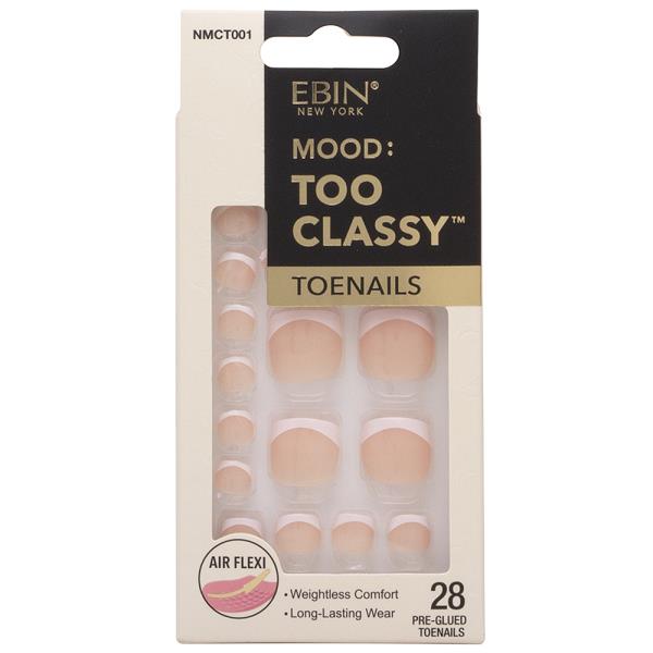 EBIN MOOD TOO CLASSY TOENAILS DECORATION SET