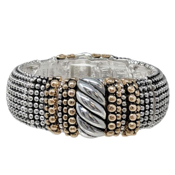 BALL TEXTURED METAL BRACELET
