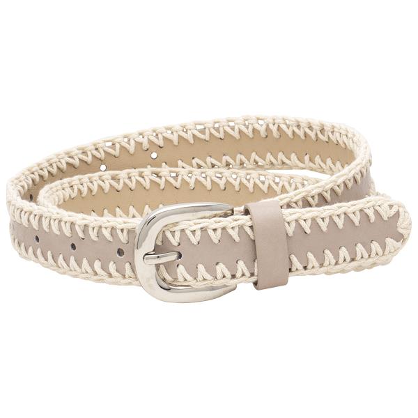 STYLISH TRIANGLE PATTERN BRAIDED BELT – PERFECT FOR ANY OUTFIT