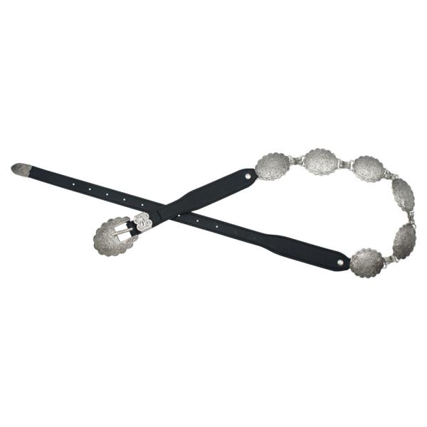 SWIRL FLORA CHAIN & PU BELT