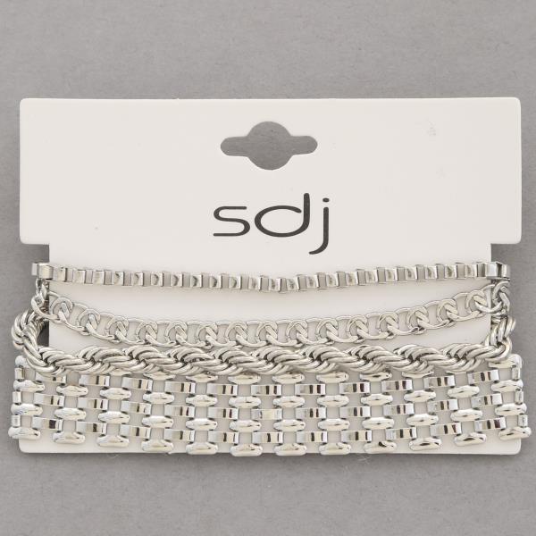 SDJ METAL BRACELET SET