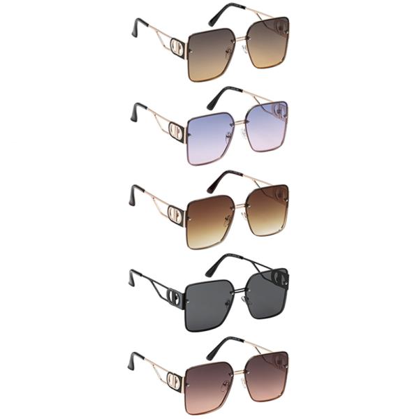 FASHION SQUARE SUNGLASSES 1DZ