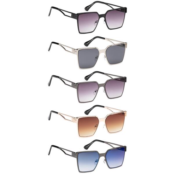 STYLISH SQUARE SUNGLASSES 1DZ