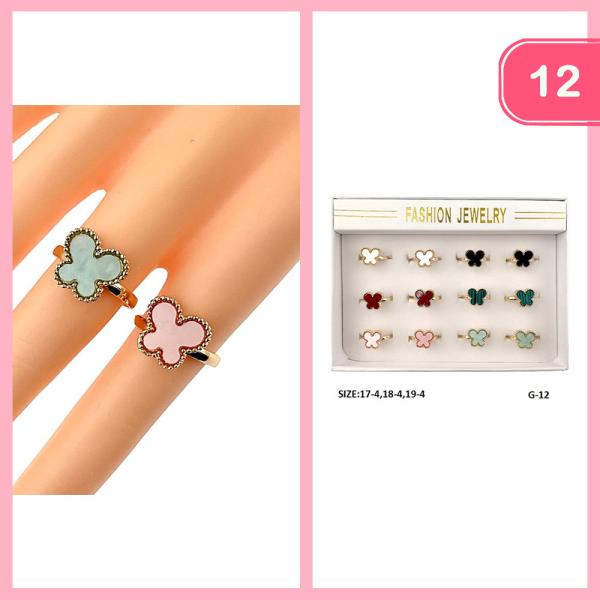 FLOWER RING (12 UNITS)