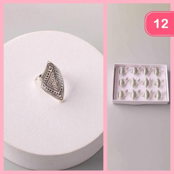 SPOTTED ANTIQUE DIAMOND RING (12 UNITS)