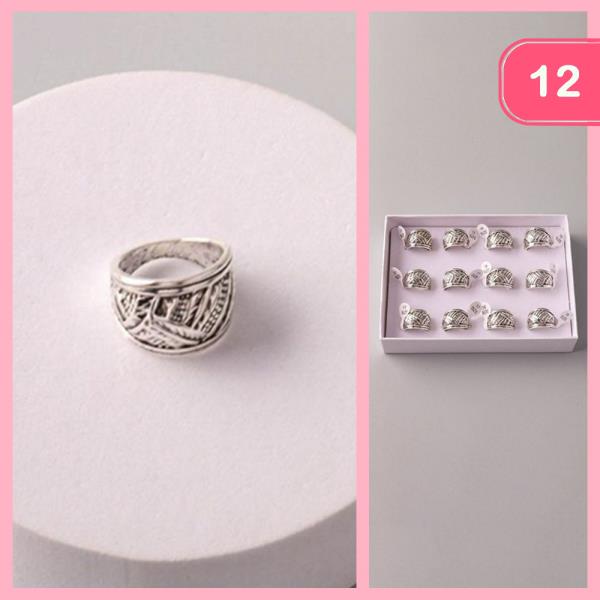 TRIBAL WOVEN ANTIQUE RING (12 UNITS)