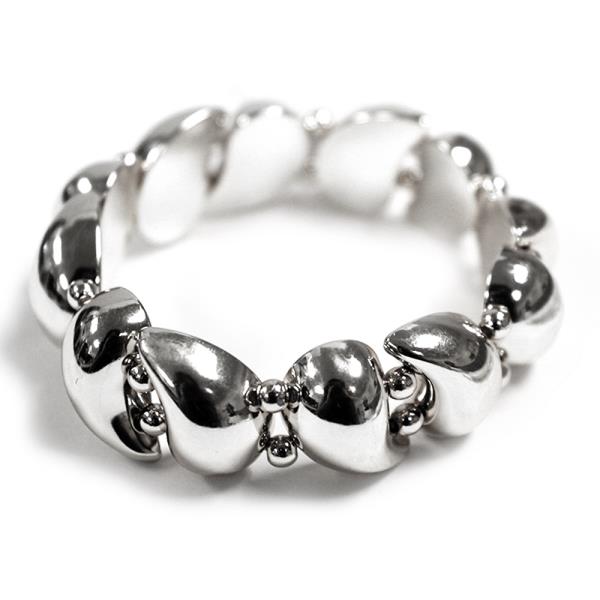 TEARDROP DOME METAL BRACELET