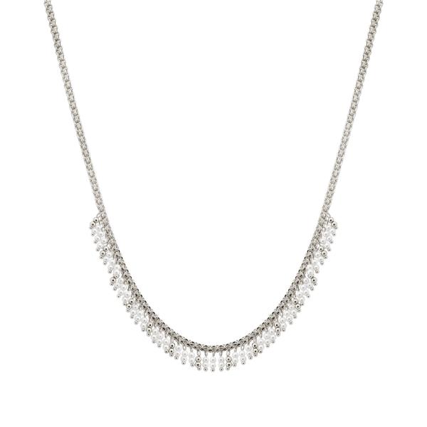 DAINTY PEARL BEAD NECKLACE