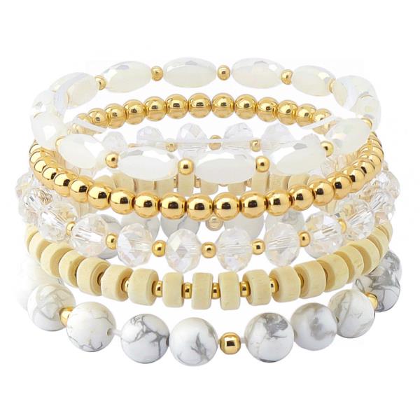 MULTI BEAD BRACELET SET