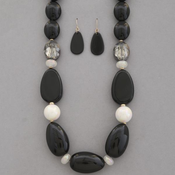 DOME BEADED NECKLACE