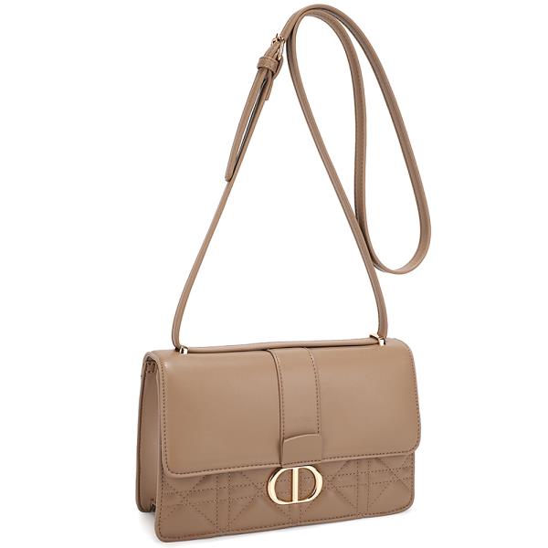 SMOOTH QUILTED CROSSBODY BAG