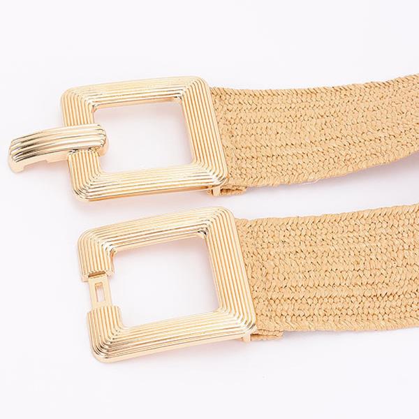 METAL BUCKLE ELASTIC BELT
