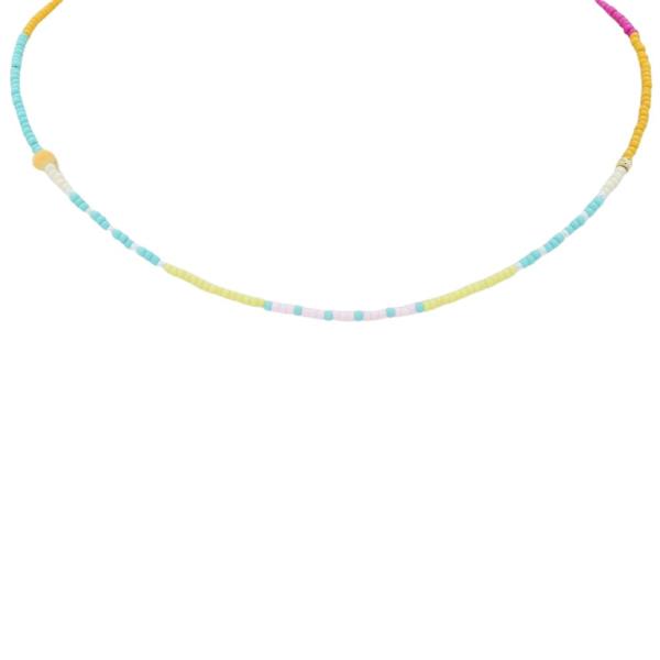 SEED BEAD DAINTY NECKLACE