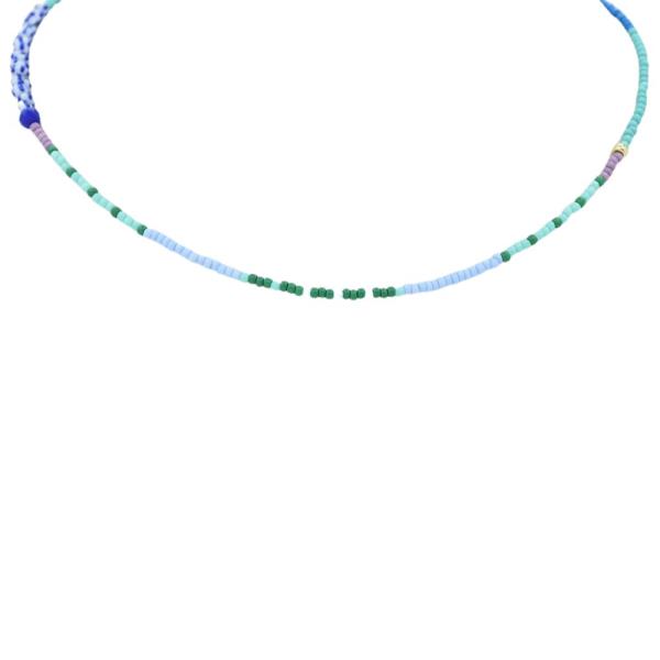 SEED BEAD DAINTY NECKLACE