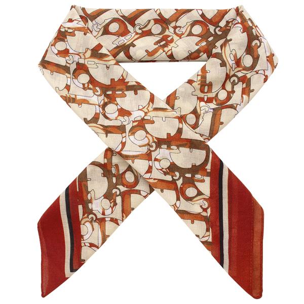FASHION PRINTED DESIGN SQUARE SCARF
