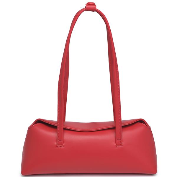 SMOOTH PLAIN SHOULDER BAG