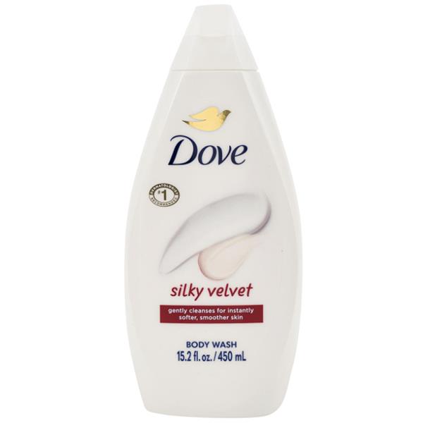 DOVE SILKY VELVET BODY WASH