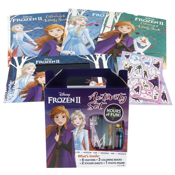 FROZEN 2 COLORING AND ACTIVITY SET