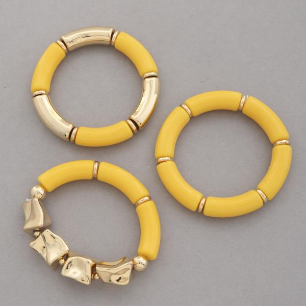 BEADED BRACELET SET