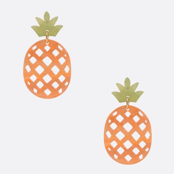 PINEAPPLE DANGLE EARRING