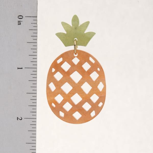 PINEAPPLE DANGLE EARRING