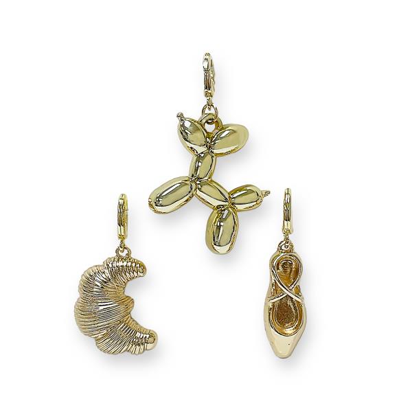 BALLOON DOG CROISSANT ASSORTED CHARM SET
