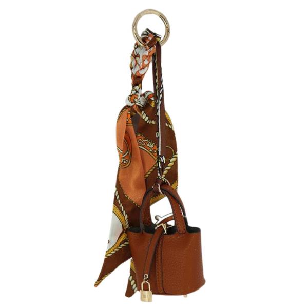 PURSE RIBBON KEYCHAIN