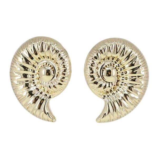 SEASHELL METAL EARRING