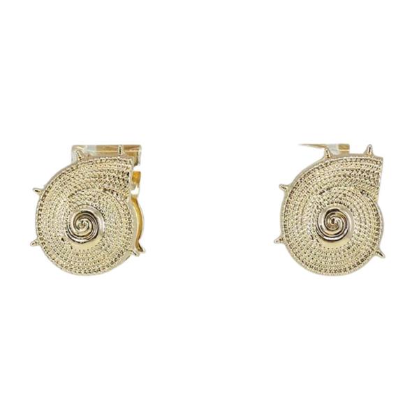 SEASHELL METAL EARRING