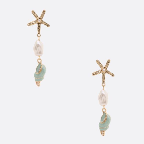SEA LIFE DANGLE EARRING