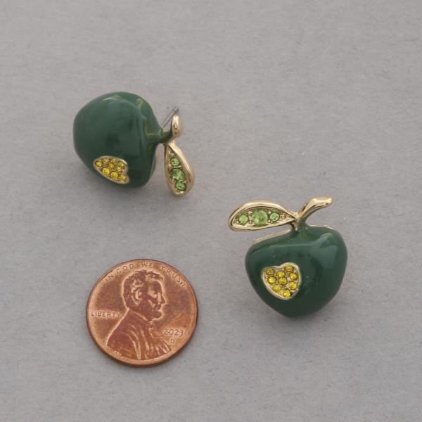APPLE STUD EARRING