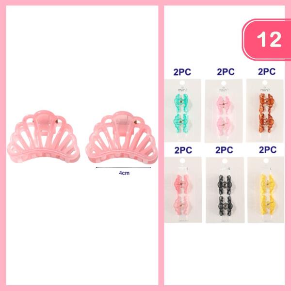 HAIR CLAW CLIP (12 UNITS)