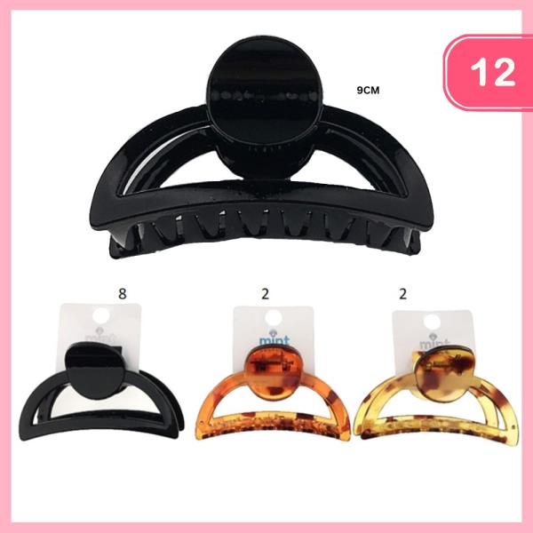 HAIR CLAW CLIP (12 UNITS)