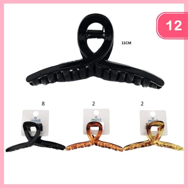 HAIR CLAW CLIP (12 UNITS)