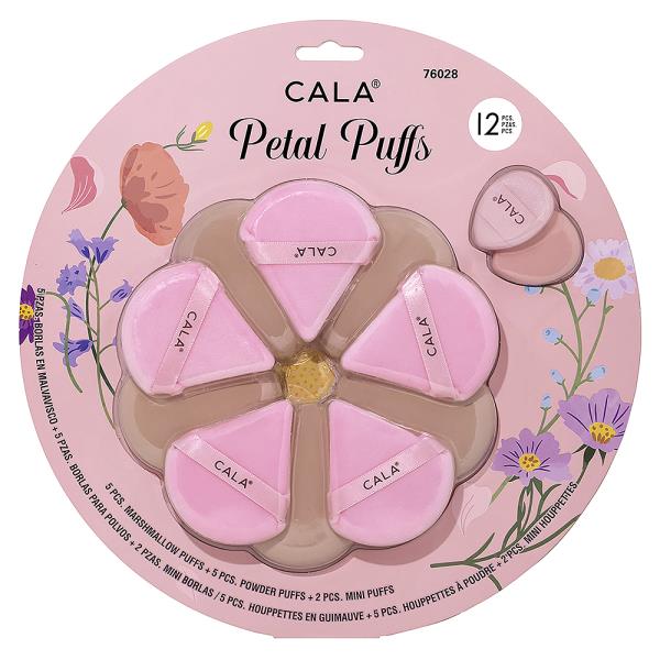 CALA PETAL 12PC PUFFS