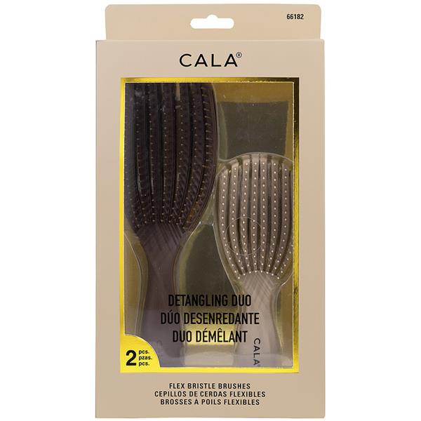 CALA FLEXIBLE VENT 2PC BRUSH CHOCO NUDE